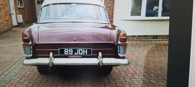 Zephyr classic car 1960