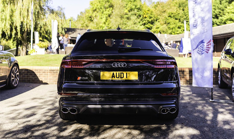 AUD1 number plate